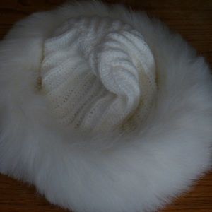 Furry Winter Knit Hat